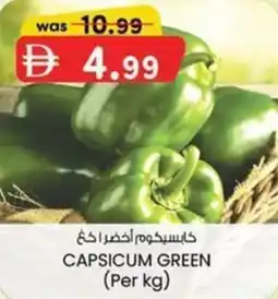KM Trading Capsicum green offer