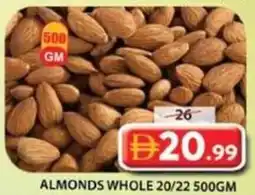 Grand Mall Sharjah Almonds whole 20/22 offer