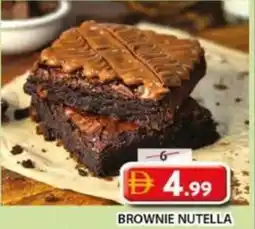 Grand Mall Sharjah Brownie nutella offer