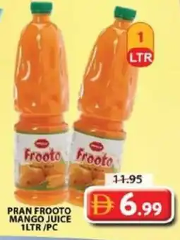 Grand Mall Sharjah Pran frooto mango juice offer
