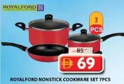 Grand Mall Sharjah Royalford nonstick cookware set offer