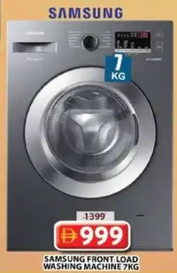 Grand Mall Sharjah Samsung front load washing machine offer