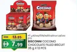KM Trading Bisconni cocomo chocolate filled biscuit offer