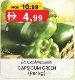 KM Trading Capsicum green offer