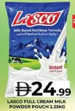 Grand Hyper Market Lasco full cream milk powder pouch offer