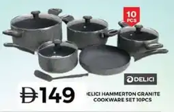Grand Hyper Market Elici hammerton granite cookware set offer