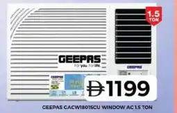 Grand Hyper Market Geepas cacw18015cu window ac 1.5 ton offer