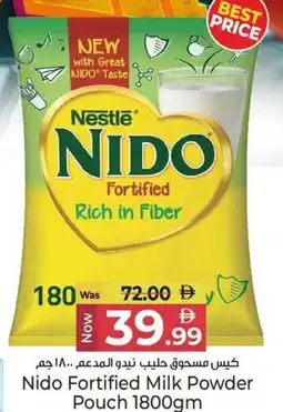 Kenz Hypermarket Nido Fortified Milk Powder Pouch offer