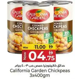Kenz Hypermarket California Garden Chickpeas offer