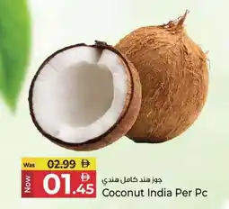 Kenz Hypermarket Coconut India offer