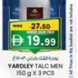 KM Trading Yardley talc men offer