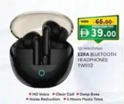 KM Trading Ezra bluetooth headphones tws112 offer