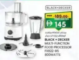 KM Trading Black+decker multi-function food processor 800watts offer