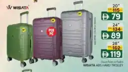 KM Trading Wisata abs hard trolley offer