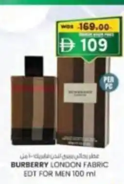 KM Trading Burberry london fabric edt for men offer