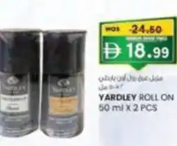 KM Trading Yardley roll on offer