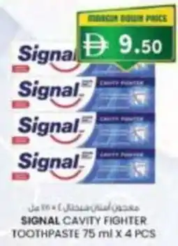 KM Trading Signal cavity fighter toothpaste offer