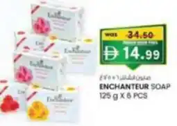 KM Trading Enchanteur soap offer
