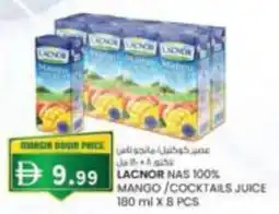 KM Trading Lacnor nas 100% mango /cocktails juice offer
