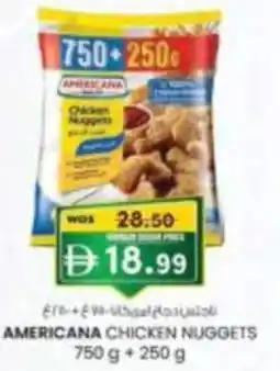 KM Trading Americana chicken nuggets offer