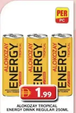 Grand Hyper Market Alokozay tropical energy drink regular offer