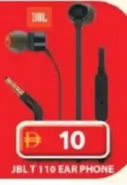 Grand Hyper Market Jbl t 110 ear phone offer