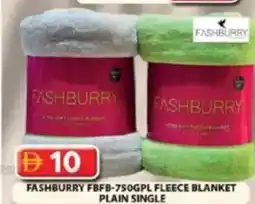Grand Hyper Market Fashburry fbfb-750gpl fleece blanket plain single offer