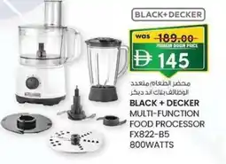 KM Trading Black+decker multi-function food processor fx822-b5 800watts offer