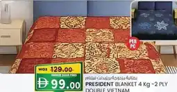 KM Trading President blanket double vietnam offer