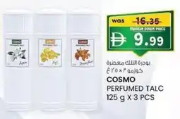 KM Trading Cosmo perfumed talc offer