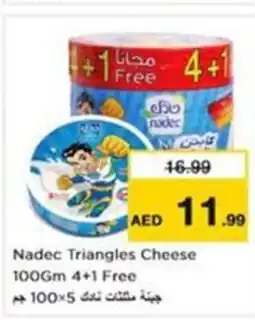 Nesto Nadec Triangles Cheese offer