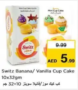 Nesto Switz banana/vanilla cup cake offer