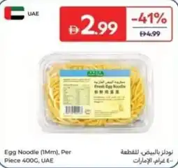 Carrefour Egg noodle offer