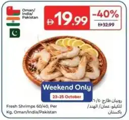 Carrefour Fresh Shrimps offer