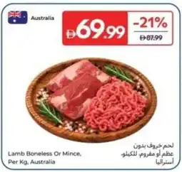 Carrefour Lamb Boneless Or Mince, Australia offer