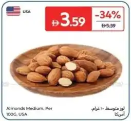 Carrefour Almonds Medium, USA offer