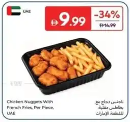 Carrefour Chicken Nuggets With French Fries offer