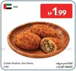 Carrefour Cutlet Mutton, UAE offer
