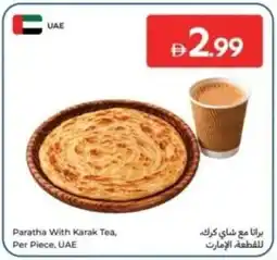 Carrefour Paratha With Karak Tea, UAE offer