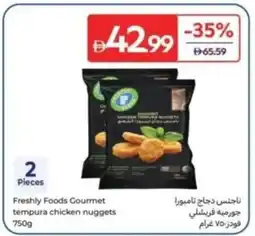 Carrefour Freshly Foods Gourmet tempura chicken nuggets offer