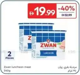 Carrefour Zwan luncheon meat offer