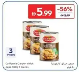 Carrefour California Garden chick peas offer