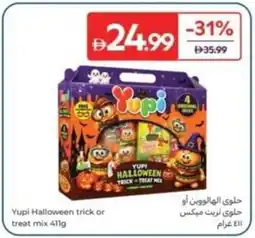 Carrefour Yupi Halloween trick or treat mix offer