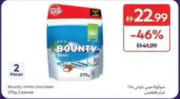 Carrefour Bounty minis chocolate offer