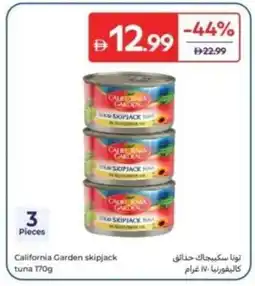 Carrefour California Garden skipjack tuna offer