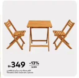 Carrefour Paradiso Oslo wood set offer