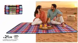 Carrefour Paradiso Fleece picnic rug offer