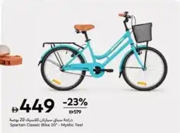 Carrefour Spartan Classic Bike - Mystic Teal offer