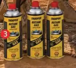 Carrefour Trooper Butane Gas Cartridges offer