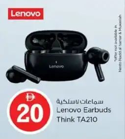 Nesto Lenovo Earbuds Think TA210 offer